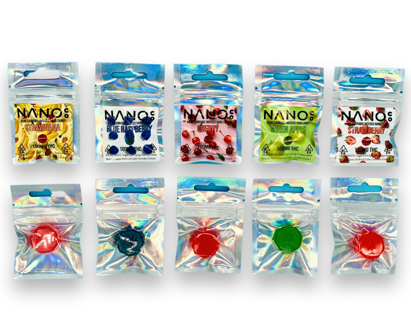 Nano: THC Infused Hard Candy 100MG